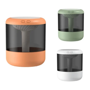1.2 L Büyük Kapasiteli Hava Nemlendirici Mini Taşınabilir Esansiyel Yağı Difüzör USB Mist Maker İçin Yatak Odası Ev