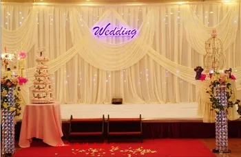 10ft x 20ft düğün Perde backdrop Toptan arka planında düğün dekor
