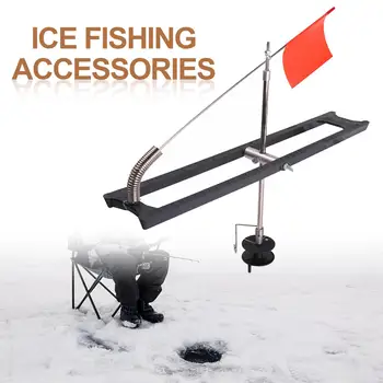 Buz Balıkçılık Tip-Up Ray Tarzı Polar İpucu up Katlanabilir Bayrak ile Dayanıklı Kompakt