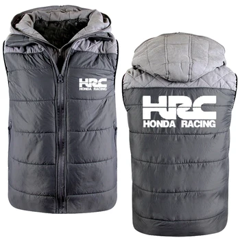 Erkek ceketler HRC yarış motosiklet araba logosu baskı kazak Bahar Sonbahar Pamuk erkek Hoodie Ceket Harajuku Giyim