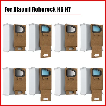 H6 Toz Torbası Aksesuarları Xiaomi Roborock H7 H6 Elektrikli Süpürge dokunmamış Kumaş Toz Torbası Profesyonel Yedek Yedek parça