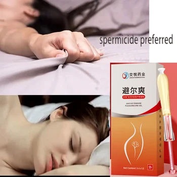 Kadın Acil Önlemler Sıvı Prezervatif Yetişkin Cinsel Ürünler Güvenlik Giymeden Etkili Stimülasyon 5 Packs / kutu