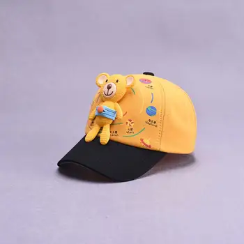 Karikatür ayı pamuk Casquette Beyzbol Şapkası Ayarlanabilir Snapback Şapka çocuk erkek ve kız için 68