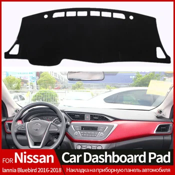 LHD ARABA Dashboard Pad Nissan Lannia Bluebird 2016-2018 Kaymaz Mat Güneşlik Dashmat Halı İç Aksesuarları
